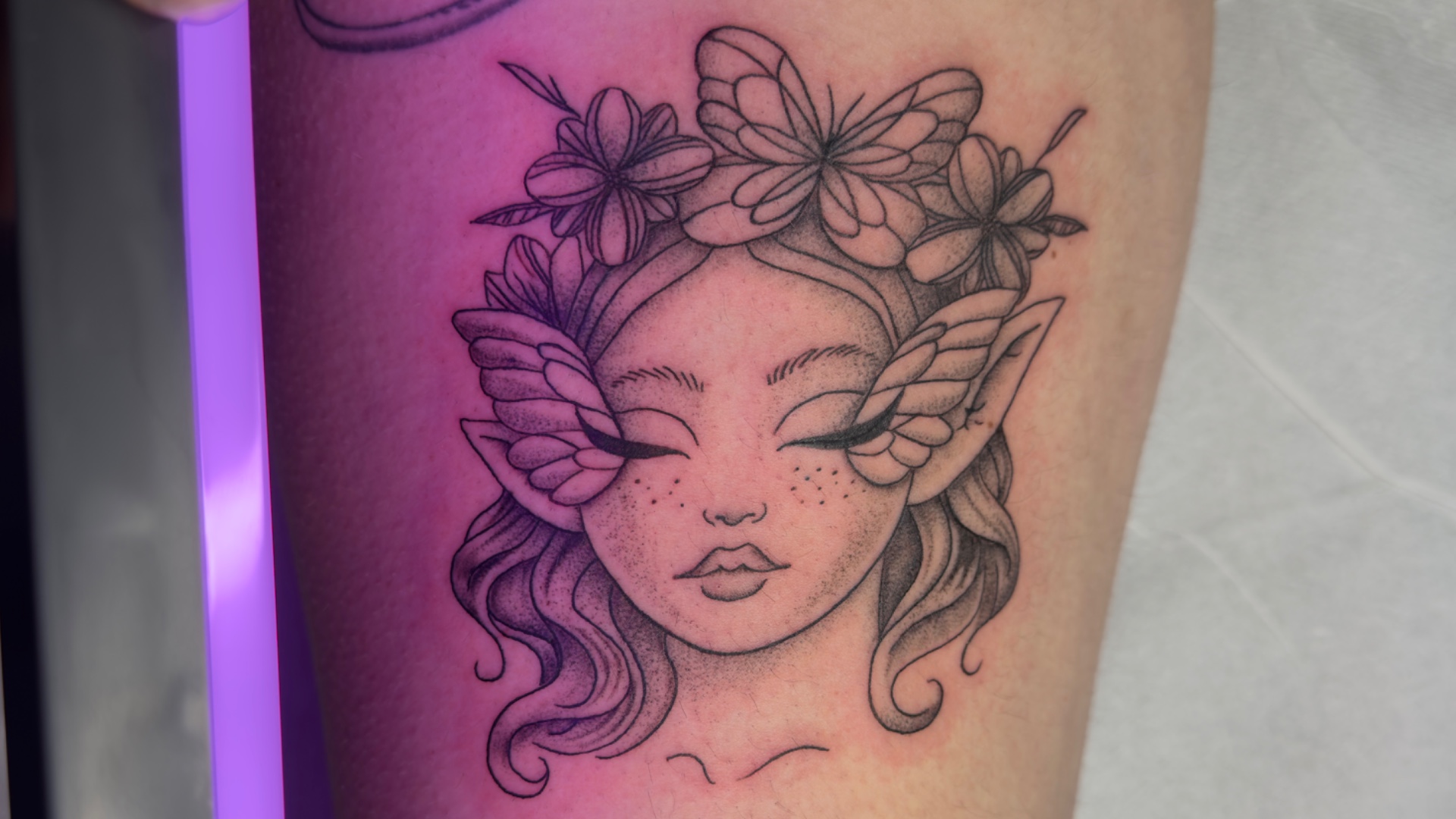Les papillons éternels — tatoueur Plaintel