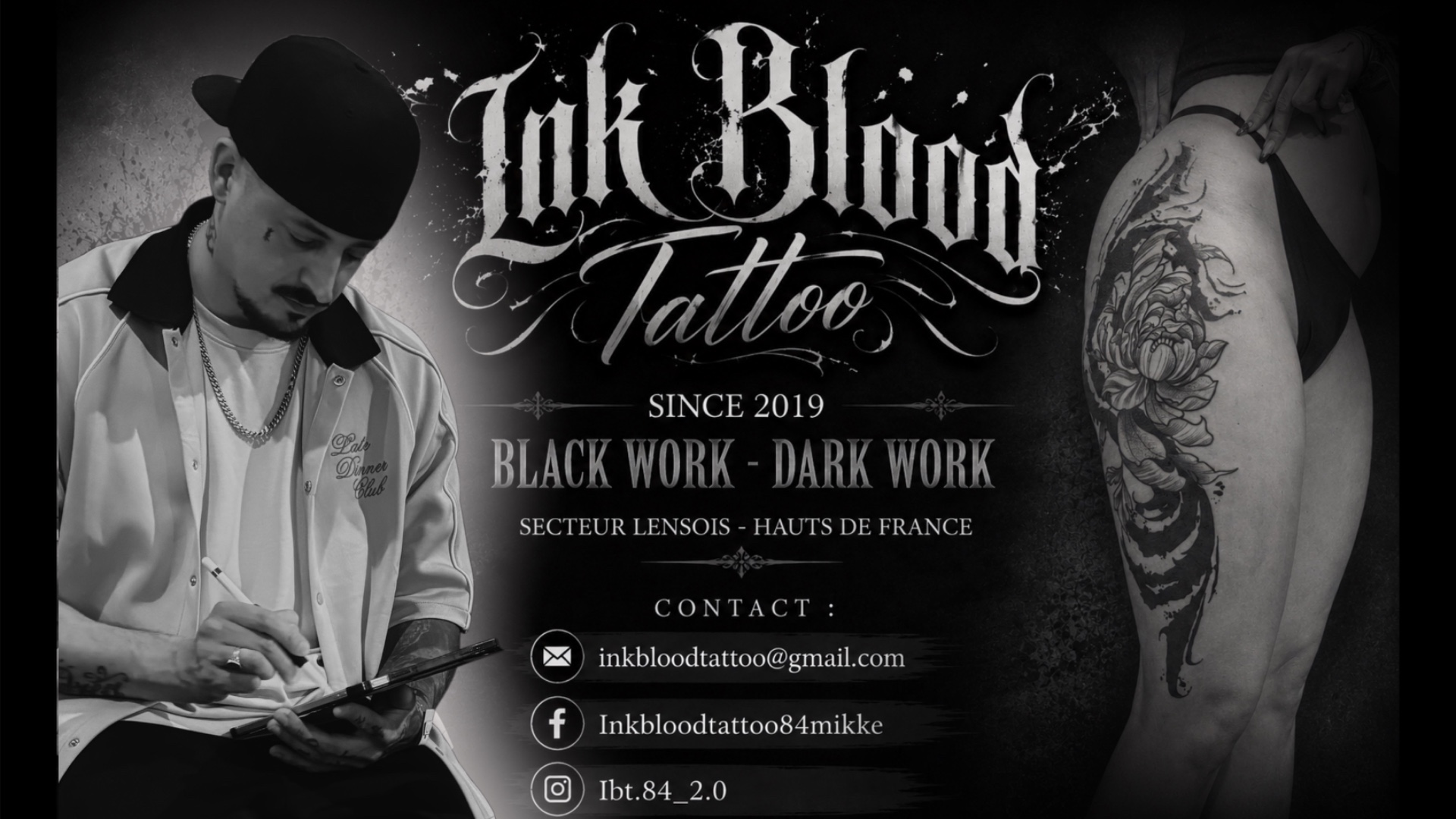 Ink Blood Tattoo  — tatoueur Eleu dit leauwette