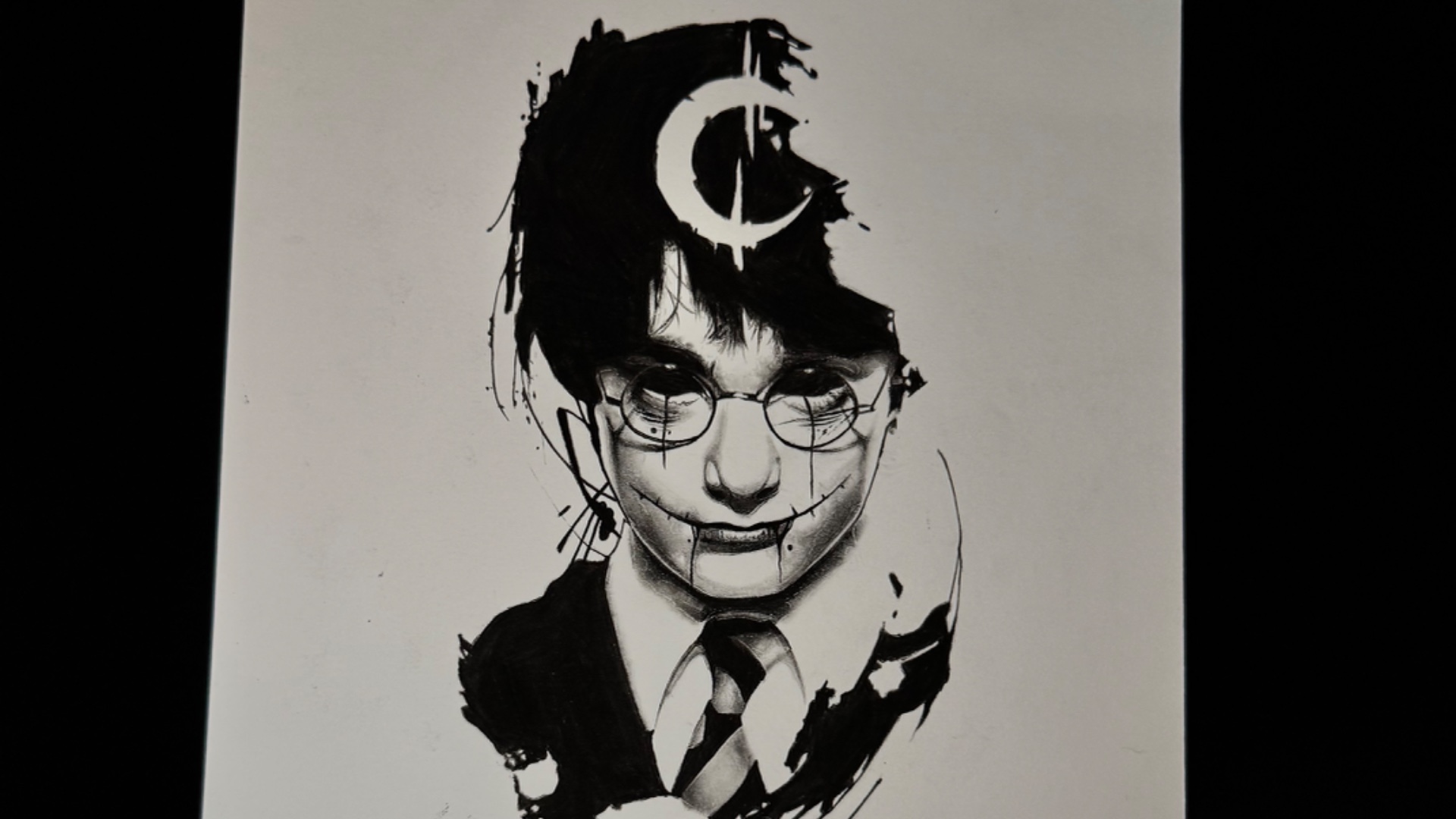 Une larme d’encre — tatoueur Carpentras